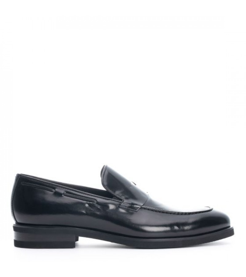 Per La Moda - 5459-01 Black Leather